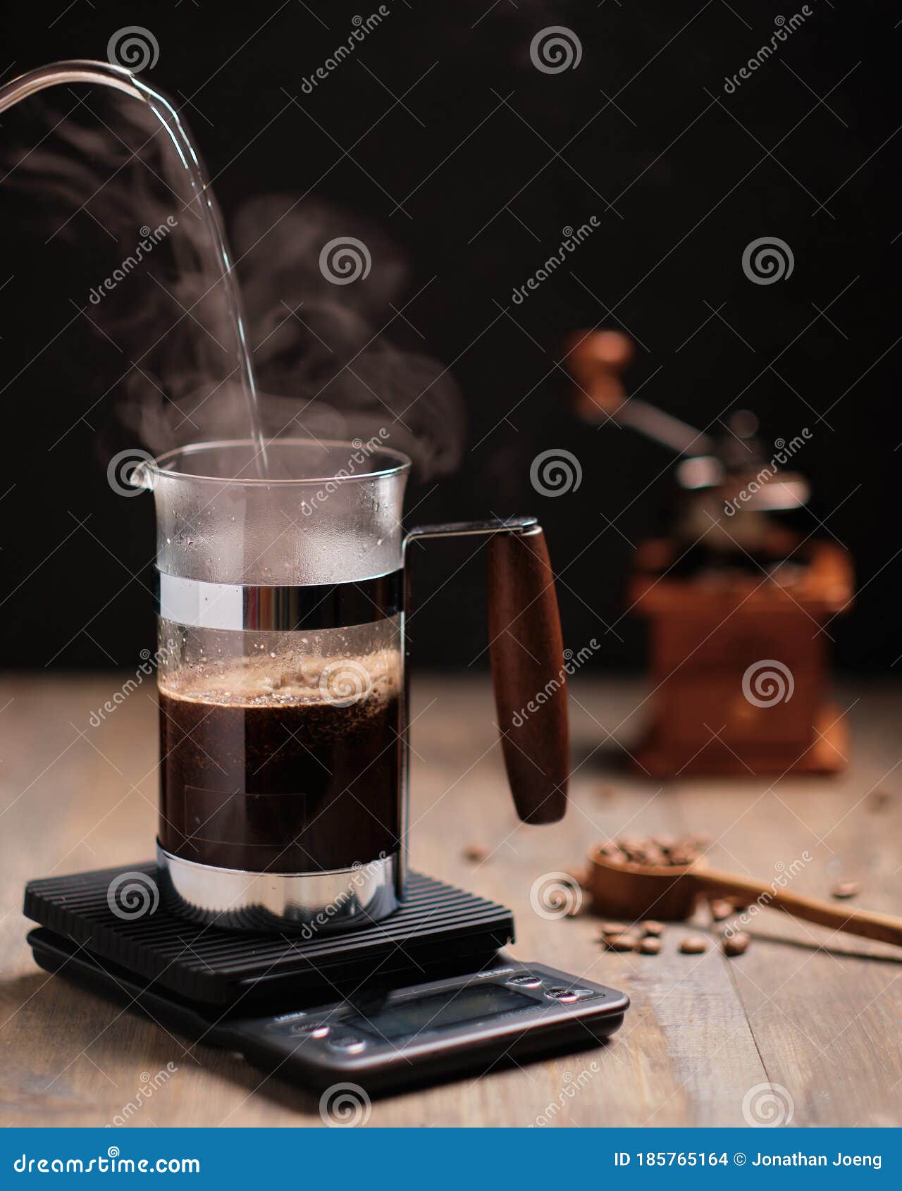 french press coffee manual brew